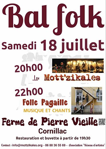 Concert et bal - les Mott'Zikales