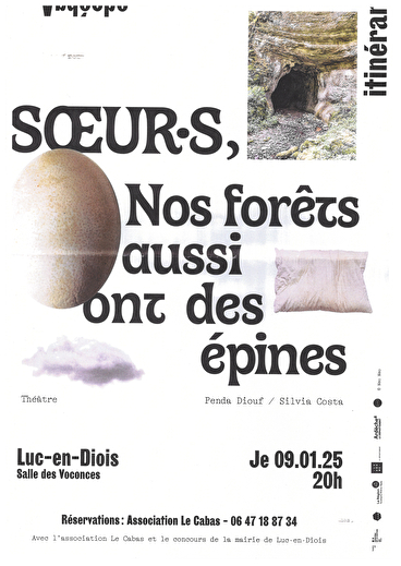 Spectacle - Sœur.s, nos forêts aussi ont des épines