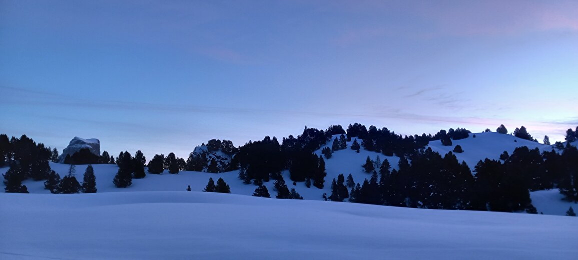 Rando Lune en raquettes avec Christophe Pelet