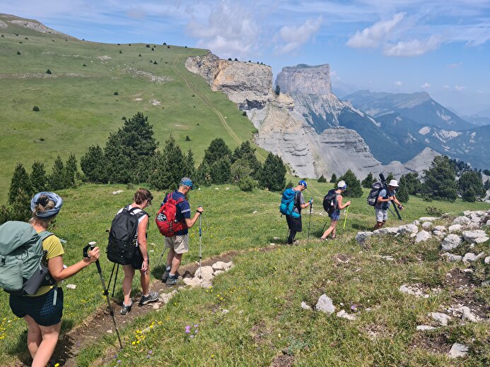 Séjour rando dans le Vercors Sud avec Christophe Pelet