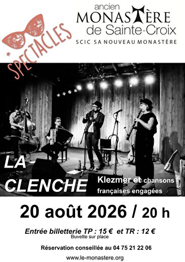 Concert chanson française - LaClenche