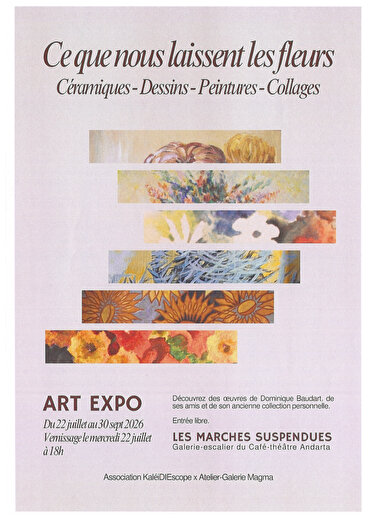 Exposition - Ce que nous laisse les fleurs