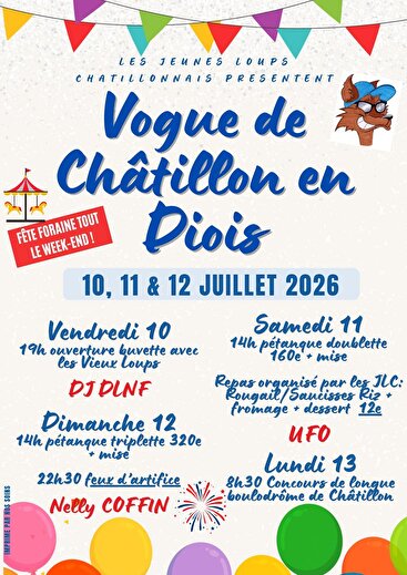 Vogue de Châtillon en Diois