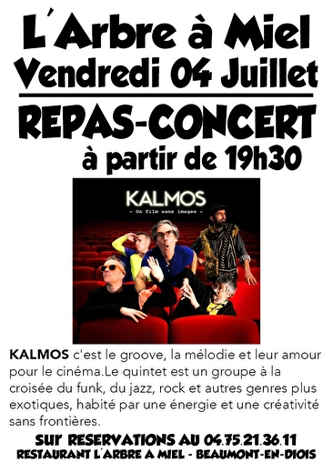 Repas - concert  Kalmos