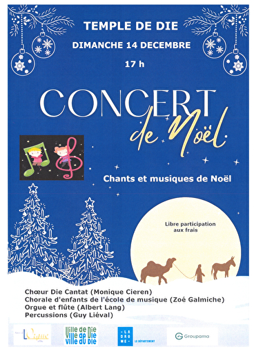 Concert de Noël - Die Cantat