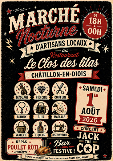 Marché artisanal et concert