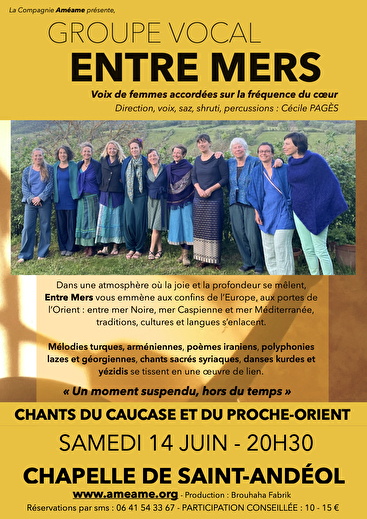 Concert - Groupe vocal Entre Mers