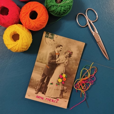 Atelier Broderie sur Photo