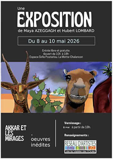 Exposition - Maya Azeggagh et Hubert Lombard