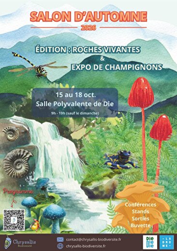 Salon d'automne - Champignons et Roches vivantes