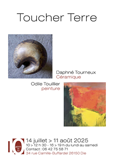 Exposition céramique et peinture - Toucher Terre