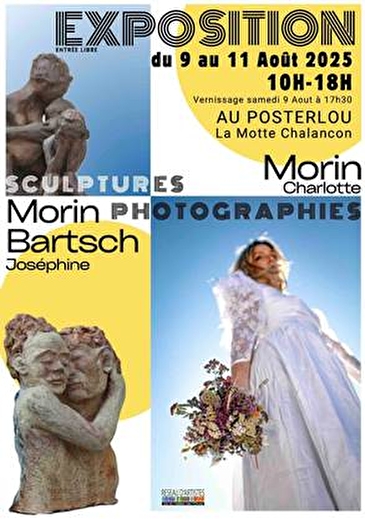 Sculptures de Joséphine Morin-Bartsch  et photographies de Charlotte Morin