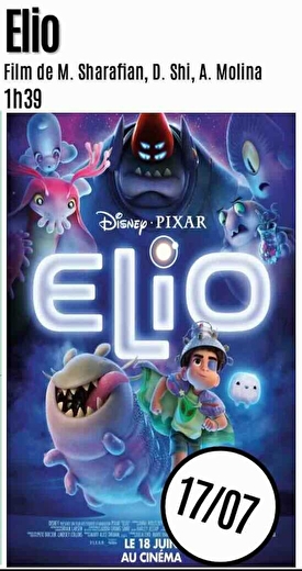Projection de cinéma - Elio