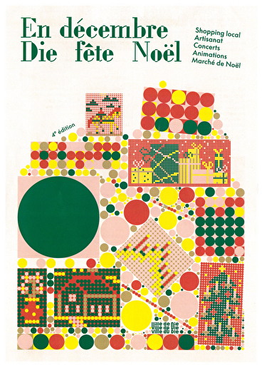 En décembre Die fête Noël