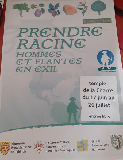 Exposition Prendre Racine hommes et plantes en exil 