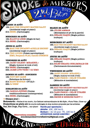 Festival de magie - Smoke and Mirrors
