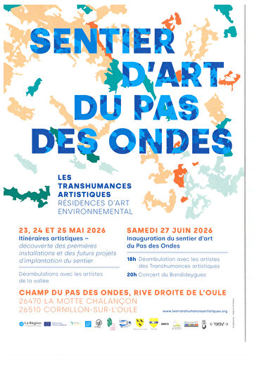 Inauguration du sentier d'art du Pas des Ondes