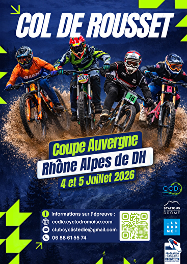 Coupe Auvergne Rhône Alpes de descente