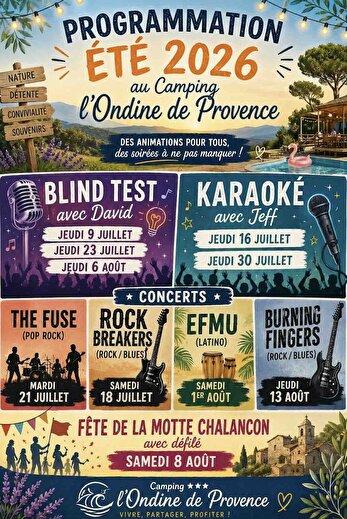 Burning Fingers en concert - l'Ondine de Provence