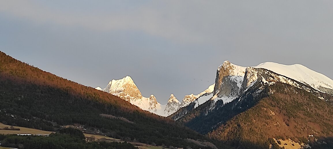 Col des Aiguilles depuis le chalet