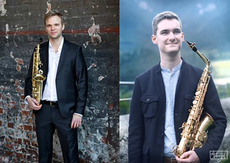 Concert duo de saxophones