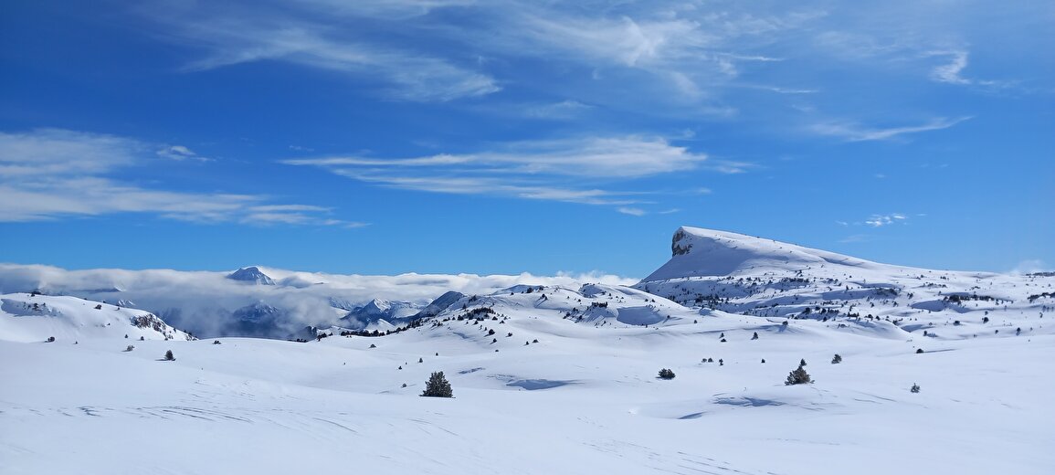 Randos en raquettes avec Christophe Pelet
