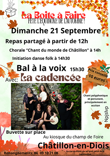 Fête de l'équinoxe d'automne avec Bal folk