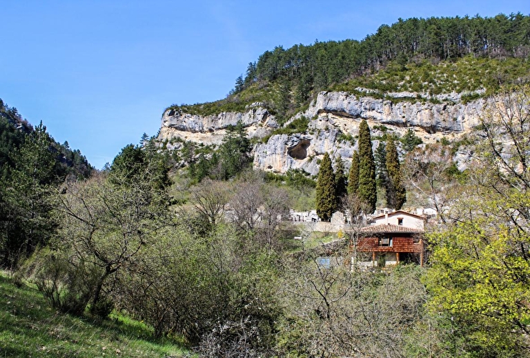 le gite dans son écrin de nature