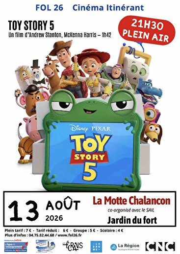 Cinéma en plein air  - Toy Story 5