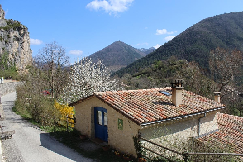 L'entrée du gîte