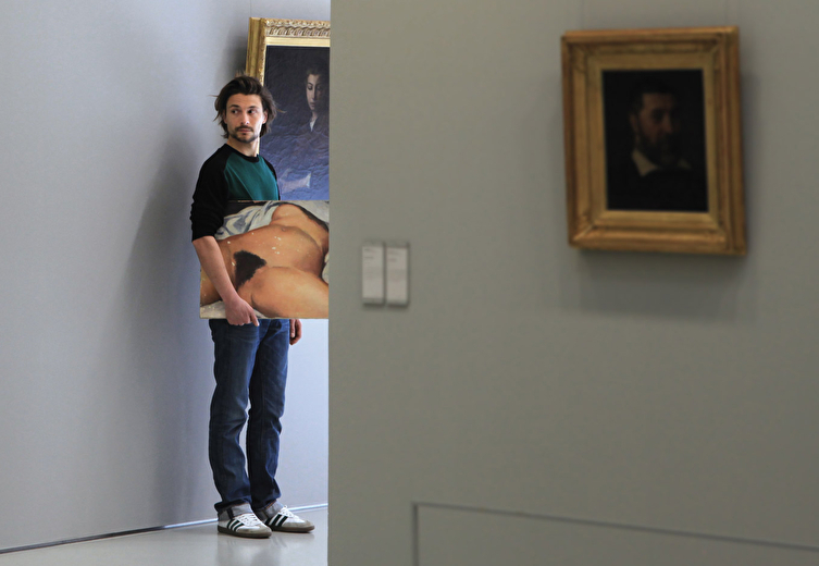 Théâtre - L'origine du monde (46x55) - Nicolas Heredia