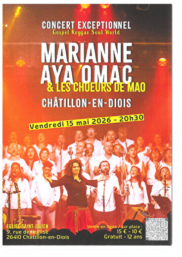 Concert - Marianne Aya Omac & les Choeurs de Mao
