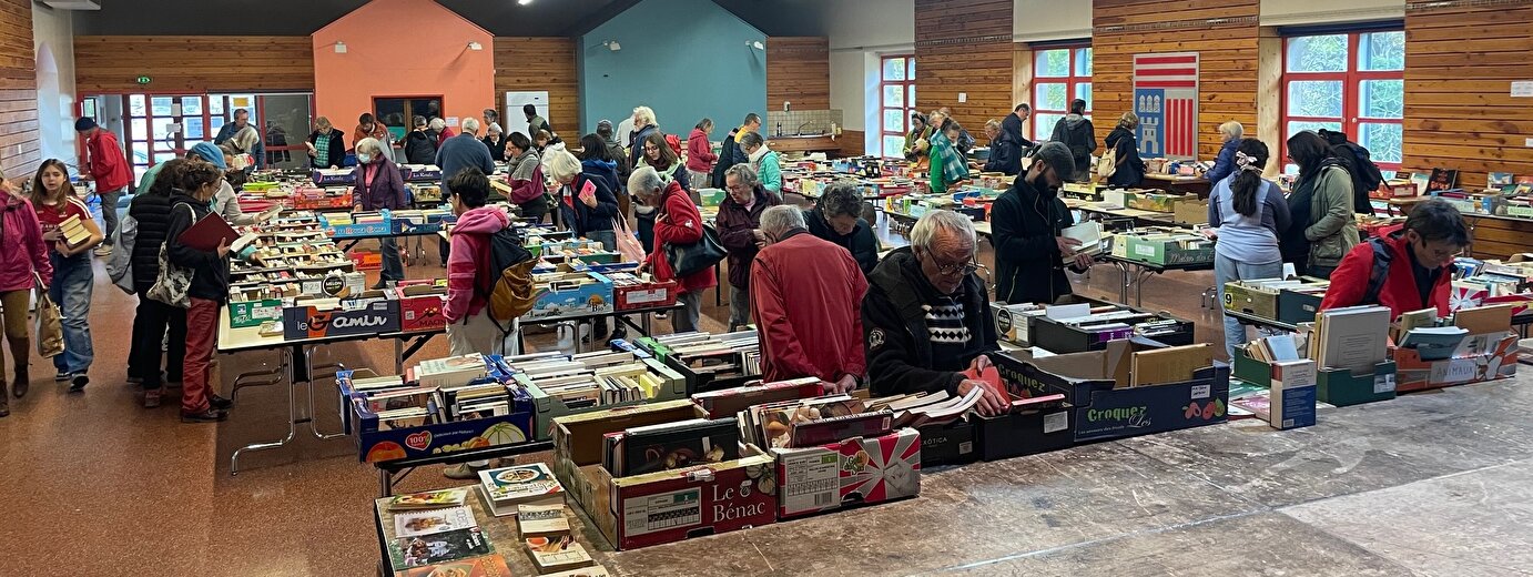 Vente de livres d'occasion - bibliothèque municipale Yvonne Oddon