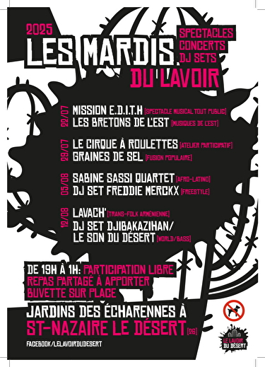Concerts - Les Mardis du Lavoir