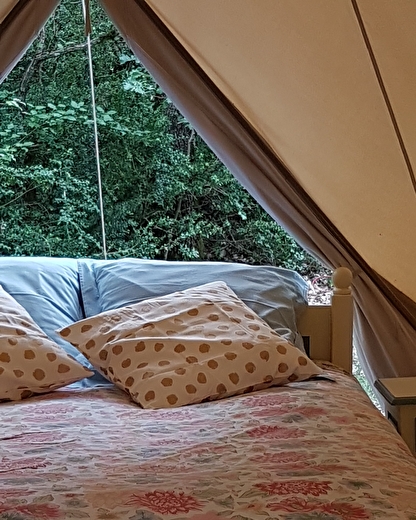 Intérieur de la tente Bell'étoile