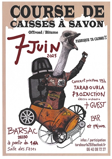 Course de caisses à savon et concert