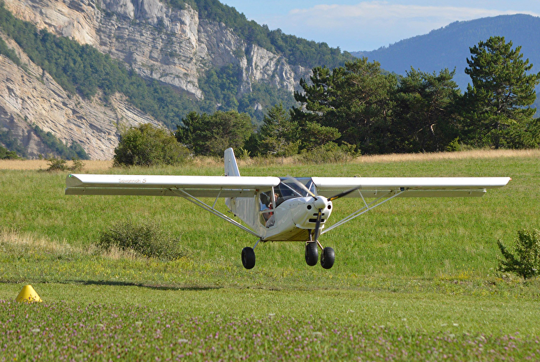 Atterissage base Saint Martin