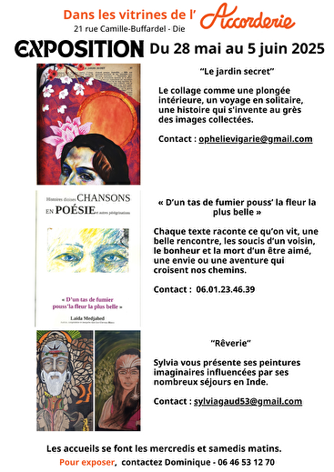 Exposition - Secret, Fleur, Rêverie