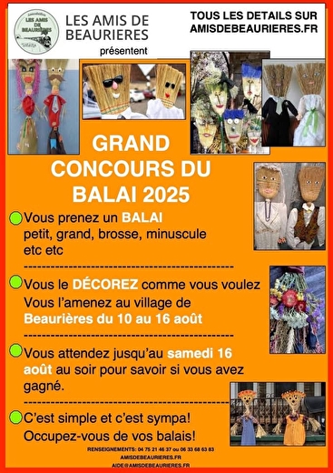 Concours de balais décorés