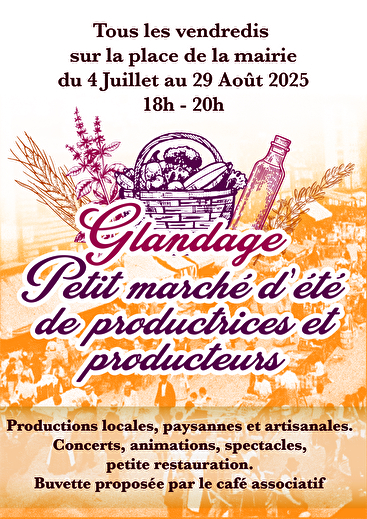 Petit marché d'été de productrices et producteurs