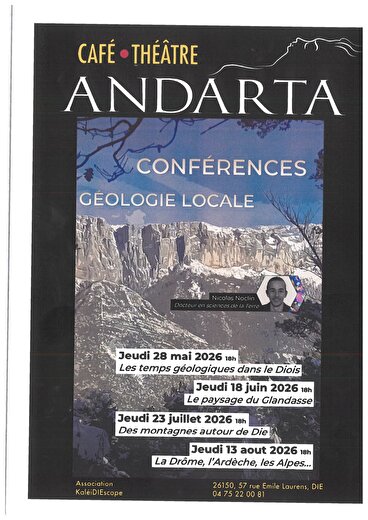 Conférence sur la géologie locale