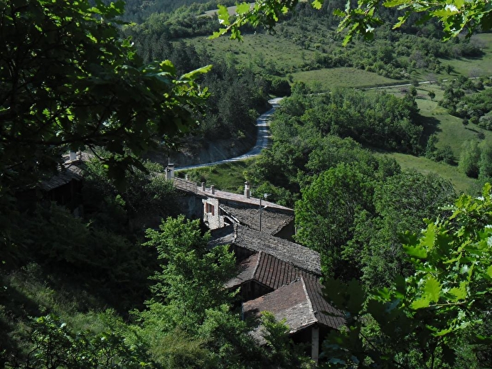 Le village côté col de Pennes