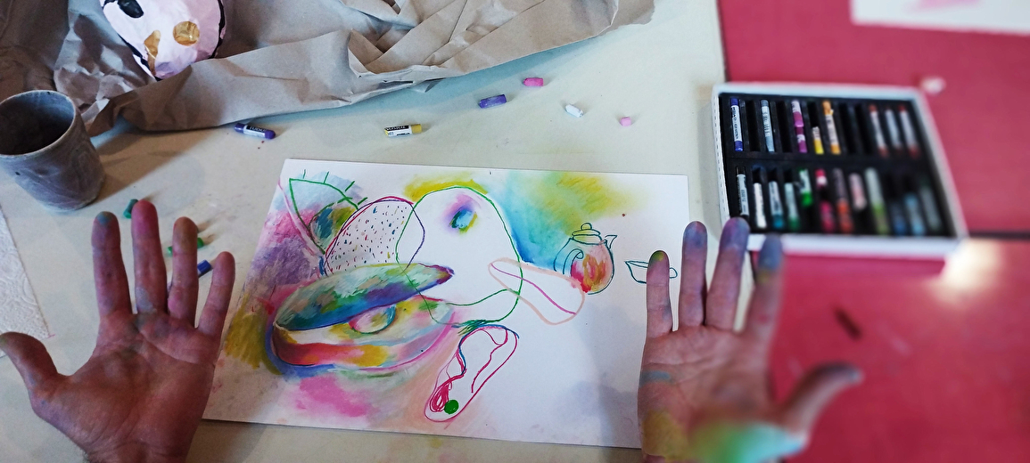 Atelier - Pastels secs
