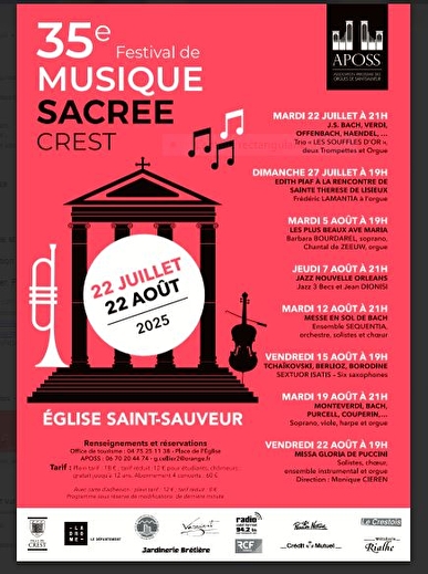 Festival de Musique Sacrée -Messa Gloria de Puccini