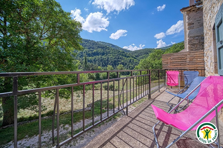 La terrasse avec vue