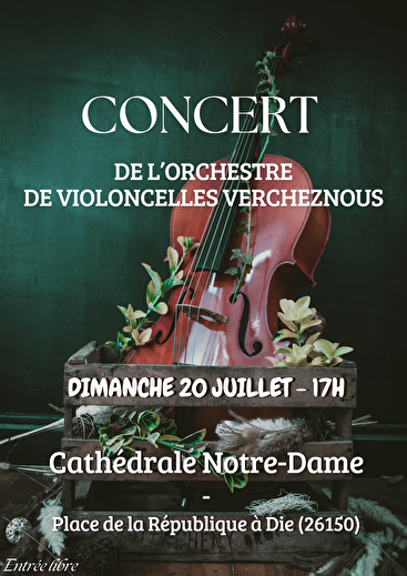 Concert - Orchestre de violoncelles Vercheznous