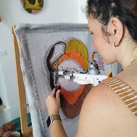 TineP Ateliers - Initiation tufting