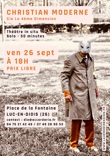 Spectacle - Théâtre de rue- Christian Moderne