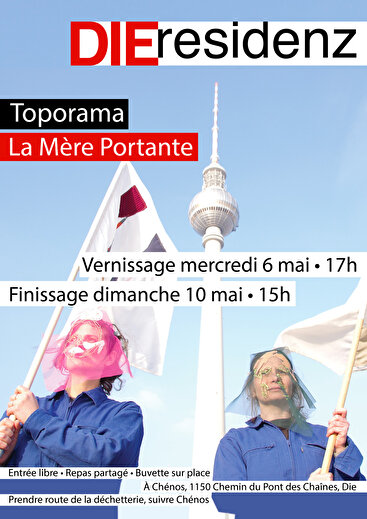 Exposition et vernissage - TOPORAMA chez DIEresidenz