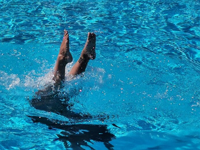 Nocturne à la piscine